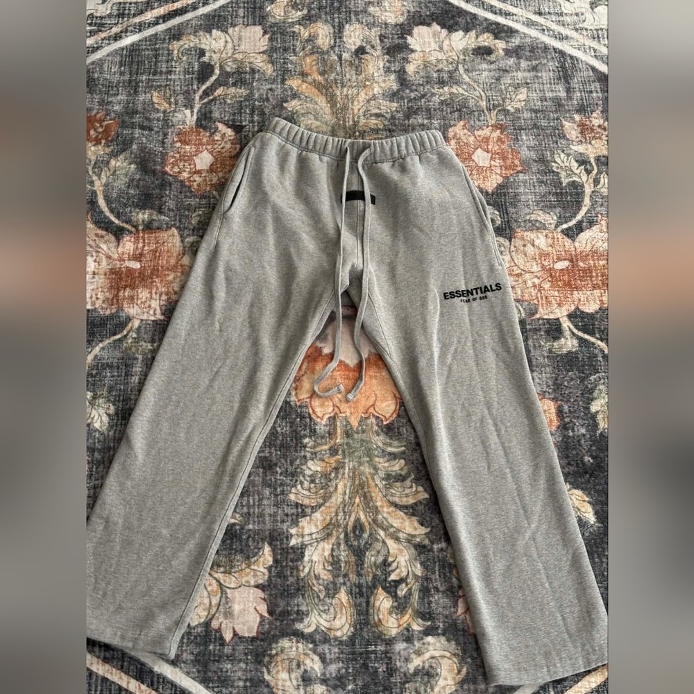 Essentials Light Gray Men's Joggers